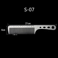 Hairdresser Stainless Steel Dense Tooth Comb