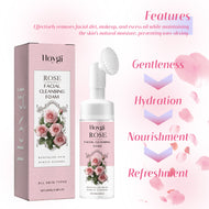 Rose Foam Facial Cleanser Deep Cleaning
