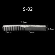 Hairdresser Stainless Steel Dense Tooth Comb