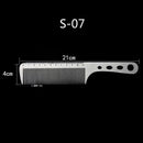 Hairdresser Stainless Steel Dense Tooth Comb