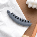 Banana Hair Clip Claws Banana Chic Hair Clamps Hairpin Strong Hold Ponytail Holder Clip Matte Banana Clips For Women Girls