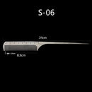 Hairdresser Stainless Steel Dense Tooth Comb