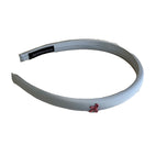 Korean Style High Skull Top Satin Blue Headband