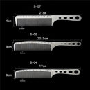 Hairdresser Stainless Steel Dense Tooth Comb