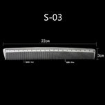 Hairdresser Stainless Steel Dense Tooth Comb