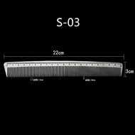 Hairdresser Stainless Steel Dense Tooth Comb