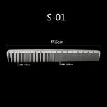 Hairdresser Stainless Steel Dense Tooth Comb