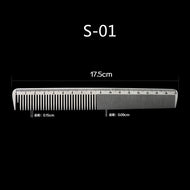 Hairdresser Stainless Steel Dense Tooth Comb